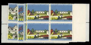 Netherlands Colonies, Netherlands Antilles #B43-47 Cat$28, 1959 Preservation ...
