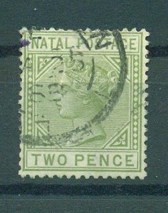 Natal sc# 74 (6) used cat value $1.75