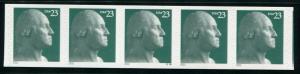 3617 US 23c Geo. Washington SA coil, MNH PNC5 #V36 P/V