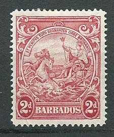 Barbados SG 250de  VFU  perf 14