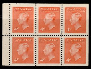 CANADA GVI SG417ba, 4c vermilion, NH MINT.