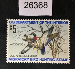 US STAMPS # RW41 DUCK MINT OG NH VF/XF $18 LOT #26368
