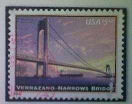 United States, Scott #4872, used(o), 2014, Verrazano-Narrows Bridge, $5.60