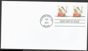 US 4993 Coastal Birds Spoonbill CDS FDC 2015