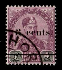 Malaya - Johore #26 used