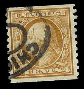 US #495  used VG/F