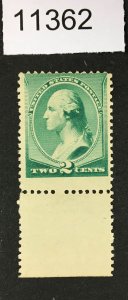 MOMEN: US STAMPS # 213 MINT OG H LOT #11362