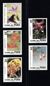 Peru Scott #600-604 MNH