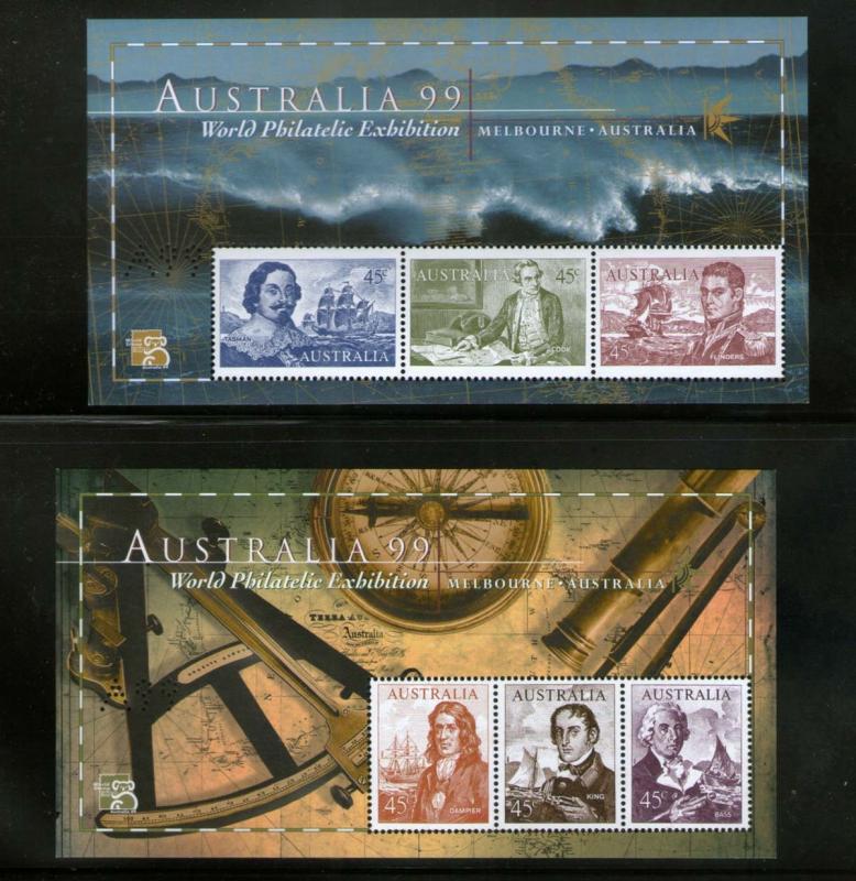 Australia 1999 Sc 1727e-1728e MNH