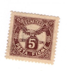 Fiume #J14 - MH - CAT VALUE $2.40