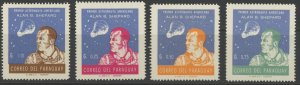 Paraguay 610-3 ** mint NH Space Astronauts (2301A 2029)