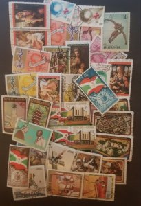 BURUNDI Used CTO Stamp Lot T3947