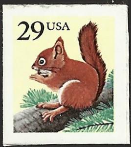 # 2489 MINT NEVER HINGED RED SQUIRREL