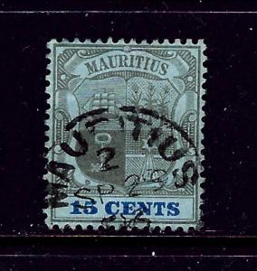 Mauritius 108 Used 1895 issue