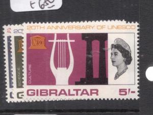 Gibraltar SG 196-8 MNH (7dip) 