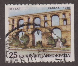 Greece 1642a Kavalla Aqueduct 1988