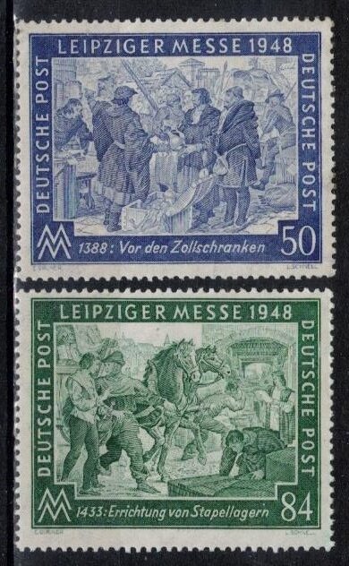 Germany - Allied Occupation - Scott 582-583 MNH (SP)