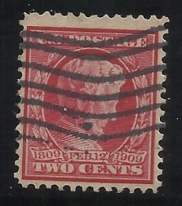 369 2c Bluish Paper Used Fine Centering