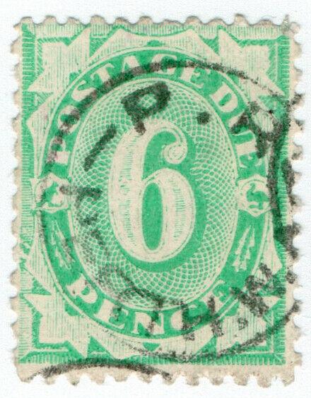 (I.B) Australia Postal : Postage Due 6d (inverted Crown NSW watermark)