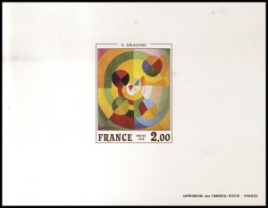 France, 1950-Present #1466 (YT 1869) Cat€100, 1976 The Joy of Life by Delau...