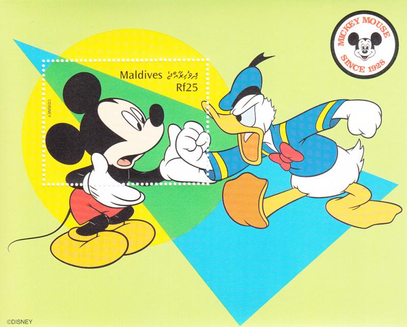 Maldives 1999 MNH Scott #2351-#2362 Complete set of 12 Disney Sheets