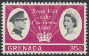 Grenada    SG  230    Sc# 214  MVLH Royal Visit       see details  / scans 