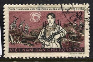 STAMP STATION PERTH North Vietnam #432 General Issue Used 1966