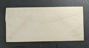 1938 Indianapolis IN Airmail Week Airmail Cover to New York City Via Airmail Aux