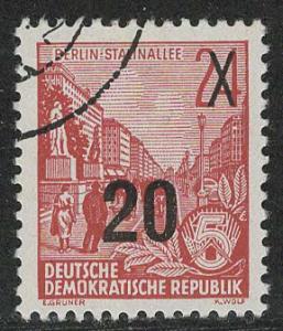 German Democratic Republic Scott # 220, postally used