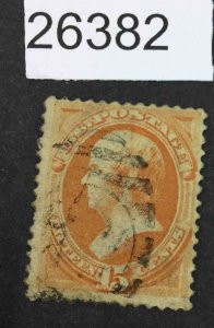 US STAMPS #189 USED LOT #26382