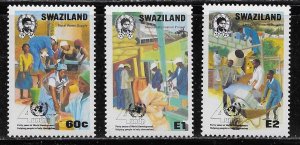 Swaziland Scott #'s 571 - 573 MNH