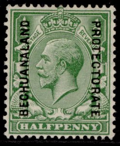 BECHUANALAND PROTECTORATE GV SG91, ½d green, M MINT.