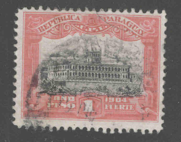 Paraguay Scott 114 Used Governmental Palace