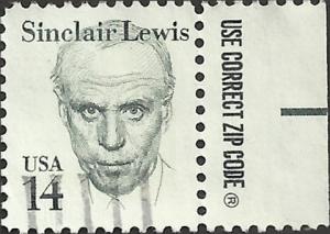 # 1856 USED SMALL BLOCK TAGGING SINCLAIR LEWIS