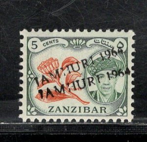 ZANZIBAR SC# 285A FVF/MNH