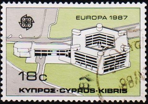 Cyprus. 1987  18c S.G.705 Fine Used