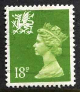 STAMP STATION PERTH Wales #WMH34 QEII Definitive Used 1971-1993