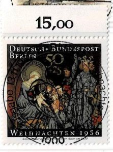 Germany 1986,Sc.#9NB242, used, Christmas: Adoration of the Three Kings