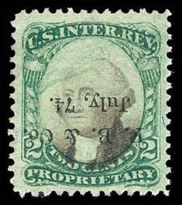 U.S. REV. PROPRIETARY RB2a  Used (ID # 87192)