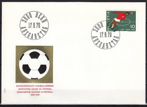 Switzerland, Scott cat. 517. Soccer issue. First day cover. ^