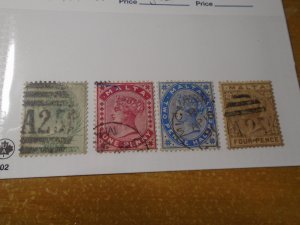 Malta  #  8-9/11/-12  used