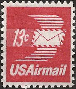 # C79 MINT NEVER HINGED WINGED LETTER