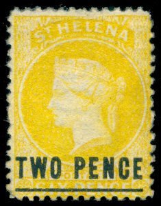 MOMEN: ST HELENA SG #9x 1868 WMK REVERSED MINT OG H LOT #60405