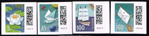 Germany 2021,Sc.#3255-8 MNH, World of Letters, self-adh. booklet stamps