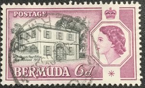 Bermuda #168 Used Single Perot Post Office Hamilton L21