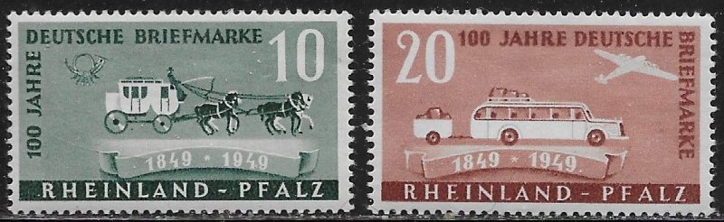 Germany Scott #'s 6N39 - 6N40 MNH