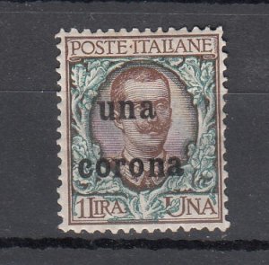 J43906 JL Stamps occupation dalmatia.1919 ovpt mh