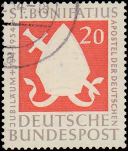 Germany #724, Complete Set, 1954, Used