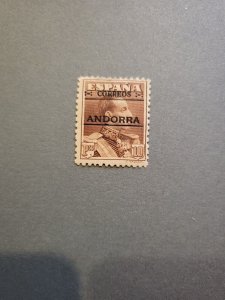 Stamps Spanish Andorra Scott #12 h