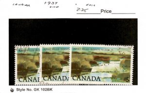 Canada, Postage Stamp, #937 (3 Ea) Used, 1984 Point Pelee Park (AG)